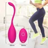 Traseless Vagina Balls 10振動モードBenwa Ball Vagin Exercise and Massage Wireless Tadpole Shap