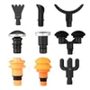 9st Massage Gun Heads Byte av olika funktioner Point Plug-N-Play Massager Tools Adapter Massage Bilagor 240117