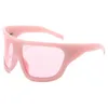 Sunglasses New Large Frame Fashion Men's Women's Funny Mask