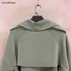 Top Maxmaras Cashmere Coat Womens Wrap Coats Weekend Domestic Spot 2024 Springsummer Solid Color Polo Long Cobalto