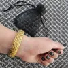 Luxury 24k Gold Color Armband For Women Men Ramadan Etiopian Dubai Bangles Armband Africanarab Weeding Jewelry Gift 240117