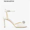 JC Jimmynessity Choo Sandaal Women Pumps Best Quality Wedding Jurk Sacora Flats Luxe designer schoenen Baily Pearlembelished Sacoras 100mm Ballet Flats Super Qual