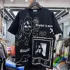 Męskie koszulki erd punk rock t shirt mężczyzn Women wysokiej jakości 2024SS letni styl tops tee t-shirtyolq