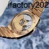 Orologio VacherinConstantinns Movimento automatico Zf Factory SuperClone Jiangshi Dandun Four Seas Series 4500V Scala puntatore luce notturna blu oro rosa