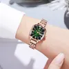 Dames kalenderlicht luxe hoogwaardig roestvrijstalen quartz waterdicht horloge