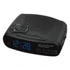 Zegarki biurka LED AM/FM Radio Alarm Clock Modern Design Electronic Desktop Table Digital zegar multi-grupa funkcja drzemki od drzemki