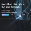 Lights Rockbros Bike Front Light Rainproof USB Raddningsbar cykelljus Cykling strålkastare LED 2000mah ficklampa MTB Road Bike Lamp