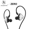 Cuffie 7Hz salnotes zero da 10 mm driver dinamico auricolare auricolare Hifi Audio Music Aurnica Cavo staccabile 0,78 mm Cavo