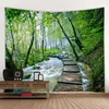 Tapisseries beaux paysage naturel tapisserie mur suspendu plage picine tapis camping tente couchage tampon à la maison feuille de lit h240514