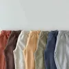 Jeans coréens pour bébés garçons, pantalons de survêtement longs pour enfants, pantalons de Sport de couleur unie, culottes pour nourrissons, bas de printemps pour tout-petits