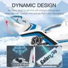 KF603 RC Glider 2.4G 3CH Radio Control Sea and Air RC Plane Epp Foam Water Land Flying Boat Airplane Toys Gift for Boys 240117