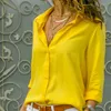 Chiffon Blus Overized Long Sleeve Women Bluses Tops Whist Down Collar Solid Office Shirt Casual Top Blusa Plus Size 8xl 7xl 240117