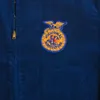 Y2K Corduroy Vintage Jacket Men Embroidery Blue Dyed Heavy Water Wash Motorcycle American Harajuku Loose Coats 2023 240117
