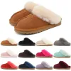 2023 Designer Fur Mulheres Sandália Chinelos Sliders Sandálias Fofa Fuzzy Pantoufle Mulher Soft Slides Slipper Trainers Mules Plataforma Scuffs Botas de Inverno 35-45