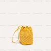 DrawString Handbag Luxurys Designer Bag petit flot l handväska kvinnors hinkväska klassisk pochette äkta lädersäckväska