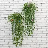 Fleurs décoratives 90 cm plantes artificielles vert soie tenture murale guirlande de feuilles de lierre feuilles de vigne pour la maison de mariage décoration de jardin faux