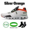 Designer sur Cloudnova Running Nouvelles chaussures Hommes Femmes Designer Baskets Noir Eclipse Demin Ruby Eclipse Rose Feuille de fer Argent Orange Triple Femmes Mens Trai