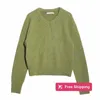 Designer damessweaters Nanyou High Edition Miu Family Sweater Dames HerfstWinter Luie stijl Losse en slanke gebreide trui met V-hals Y3MS