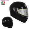 Casco moto integrale aperto Agv Casco leggero in fibra di carbonio Uncover per uomo e donna Casco moto antiappannamento per tutte le stagioni Universale WOYF