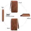 Wallets Unique Vintage Women's Multi Card Long & Holders Real Leather Versatile Casual Wallet Fashion Holder