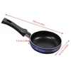 Pans 12/14/16cm Mini Frying Pan Non-Stick Steel Frypan Pot Saucepan Random Color For Cookware Kitchen Cooking Tool Sets