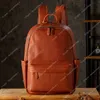 10A+ High quality bag Handmade Vegetable Tanned Cowhide Computer Men's Casual Backpack Leather Fashionable Bags Large Capacity Travel