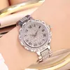 Women's Premium Light luxury diamond diamond waterproof steel band quartz waterproof watch