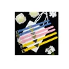 6 цветов, роскошные подвески, браслеты, дизайнерские ювелирные изделия, роскошный браслет с буквами, треугольные кожаные веревки, розовые, синие, желтые браслеты для мужской моды, женские ювелирные изделия