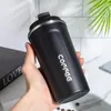 Su Şişeleri 510ml Akıllı Termo Şişe Kahve LED Sıcaklık Ekran Termal Kupa Yalıtımlı Tumbler Cup Mavi