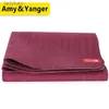 Yoga Mats easy to fold anti-slding super thin travel yoga mat in rubber foamL240118