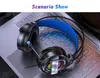 Słuchawki słuchawkowe/zestaw słuchawkowy Zestawy słuchawki przewodowe słuchawki otaczają 4D dźwięk słuchawki stereo kolorowy kolorowy lekki haedset z mikrofonem na laptop na PC