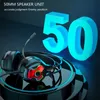 Headphone/Headset RBG Colorful Bass Stereo Headphone Gaming Earphones 7.1 Listening Positioning Game With Mic Wired Headset For Computer Laptop PC