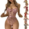 Fun Ondergoed Dunne Bloemen Borduren Kant Holle Kanten Band Sling Ondergoed Set Fantazi Body Sexy Vrouw Lingerie 240117