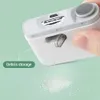 Trattamenti Clipper per unghie elettrici automatici USB USB ricaricabile ricarica per unghie gindercero strumenti di lucidatura del taglio con luce per il bambino adulto