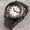 Andra klockor S NH36 DATUM DAG DIVER Black Mechanical Men Sub Dial Wrist Shark Hand Tandorio Brand 120Click Bezel Glass Back 40mm Q240118