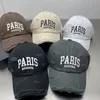 Mode Street Caps Printemps Baseball Chapeaux Pour Hommes Canard Langue Chapeau Femmes Casquette De Sport De Luxe PARIS Lettres Casquette Ajustable Ajusté -3