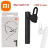 Hörlurar Original Xiaomi Wireless Earphone Youth Edition Bluetooth 5.0 Headset Hörlurar MI Earbuds Headset med MIC för iPhone Samsung