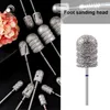 Files 3pcs Foot Nail Drill Bits Pedicure Manicuring Foot Cuticle Clean Tools Nail File Grinding Head Nail Art Accessories Stainless