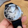 Autres montres Tandorio 37MM Diver S NH36 automatique hommes poignet semaine 120 clics lunette plate saphir verre gaufré bande noir index Q240118