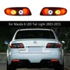 Per Mazda 6 Fanale posteriore a LED 03-15 Ricambi auto Accessori auto Gruppo fanale posteriore Streamer dinamico Indicatore di direzione Freno Luce di retromarcia