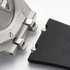 Luksusowe zegarek męskie zegarek automatyczny ruch mechaniczny 41 mm gumowy pasek gumowy pasek wodoodporny Funkcja daty Montre de luksus
