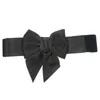 Cinture Cintura da donna Bowknot Fascia da smoking Cintura larga Cravatte Fiocco Abito da donna Decorazione Moda 2024