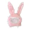 Ball Caps Ears Hat Cute Soft Holiday Costume Easter Warm Headdress For Kids Party Women Girls Halloween Fancy Dress