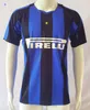 Sneijder Zanetti Classic Inter Retro Soccer Jerseys Djorkaeff Milito Baggio Pizarro Djorkaeff Adriano Milan Football Shirt 01 02 03 04 07 08 09 10 11 2001 2002 2002 2003