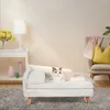 방수 펜트 소파 개 고양이 침대 소파 올림받은 의자 라운지 봉제 커버 쿠션 240118