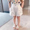 Hosen Mädchen Kurze Hosen Einfarbig Mädchen Sommer Kinder Casual Kleinkind Kleidung