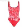 24SS Designer Vercaces Bikini Versages Badeanzug Branded Hot Stamping Solid Color Sexy Damen Badeanzug Fsz2210