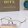 Designer-Mode-Sonnenbrillen-Online-Shop, Farbe, vollständige Brillenfassungen für Herren und Damen, gebackene Fassung, Myopie-Brille, reines Titangold, mit Gigt-Box GJV1