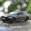 Samochód elektryczny/RC 1 36 Ford Mustang Sports Carlo CAR Model DIECAST Metal Toy Can Model Kolekcja Wysokiej symulacji Pobrobanie Child -Divens