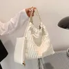 Casual Große Kapazität Schulter Tasche Frauen 2023 Sommer Kette Mode Eimer 240117